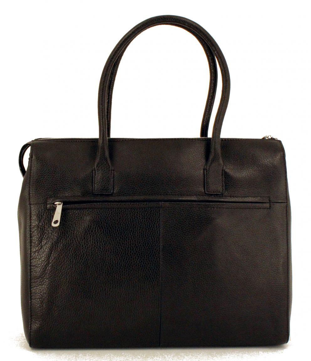 GiGi Fratelli Damentasche mit Laptopfach Black Schwarz