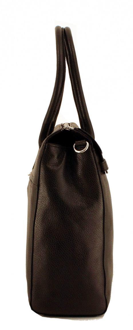 GiGi Fratelli Damentasche mit Laptopfach Black Schwarz