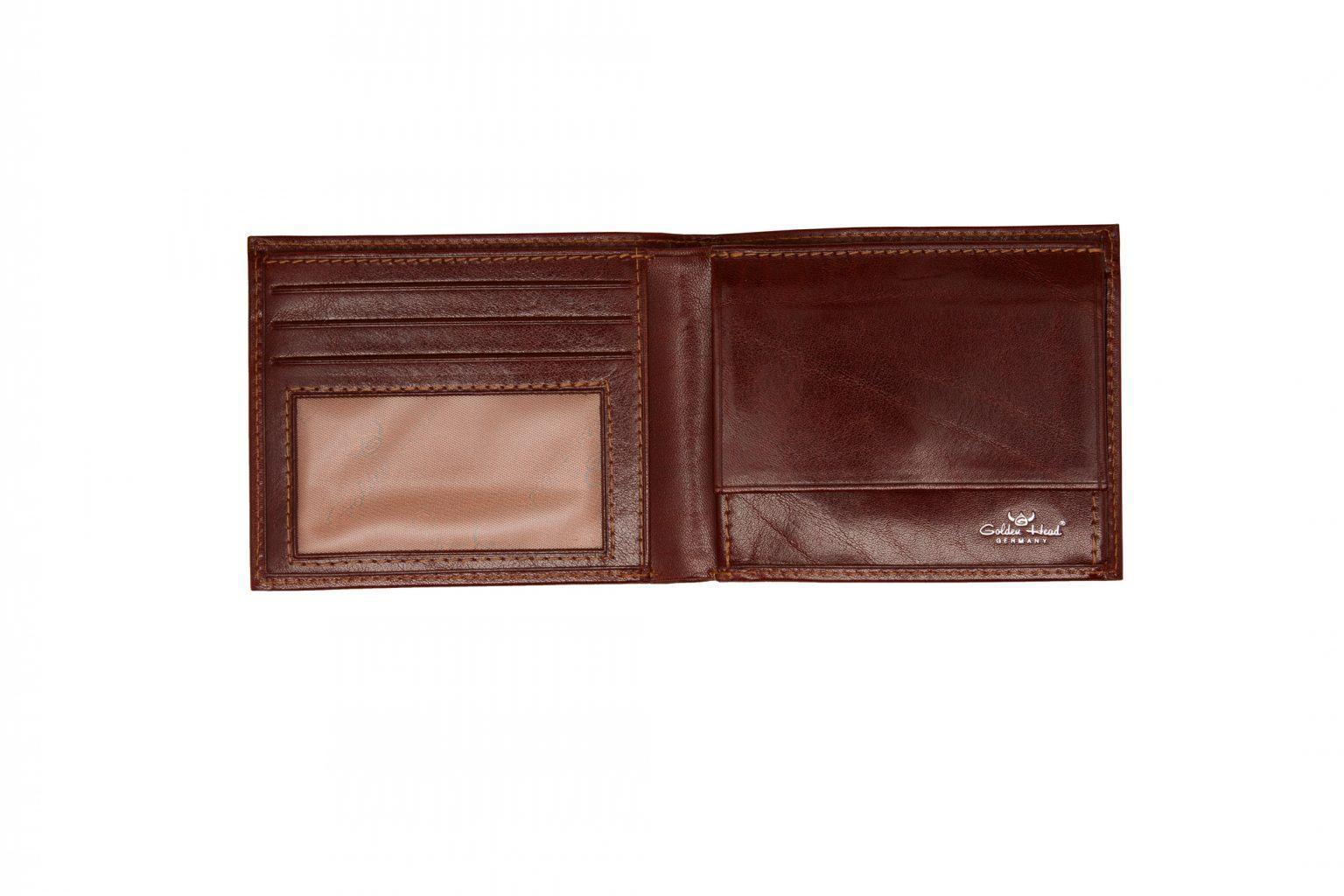 Golden Head Colorado Geldtasche klein tabacco RFID