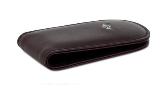 Golden Head Geldklammer magnetisch bordeaux Leder