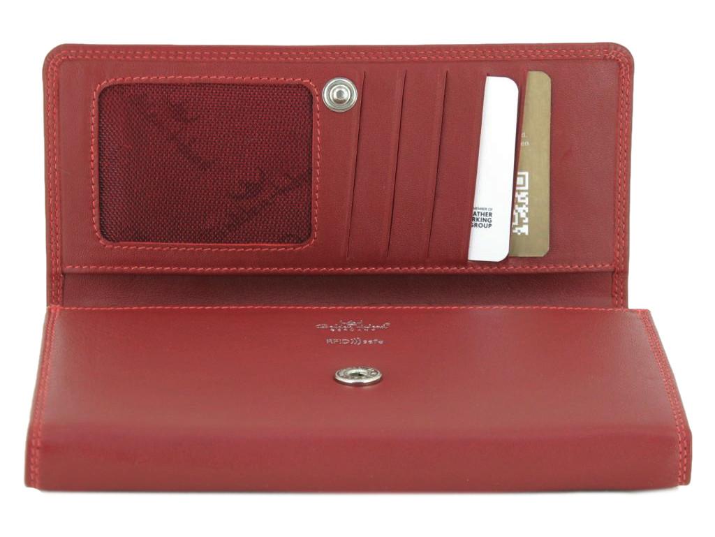 Golden Head Polo Damen Lederbörse mit Überschlag Rot RFID