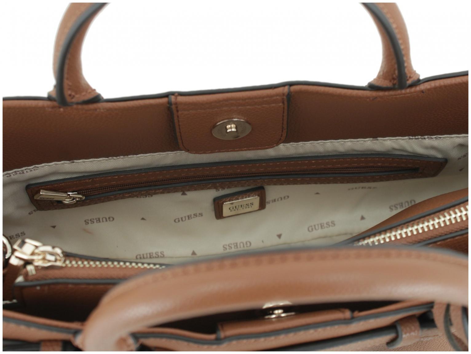 Gregoria Girlfriend Satchel Stone zartrosa Damentasche Guess