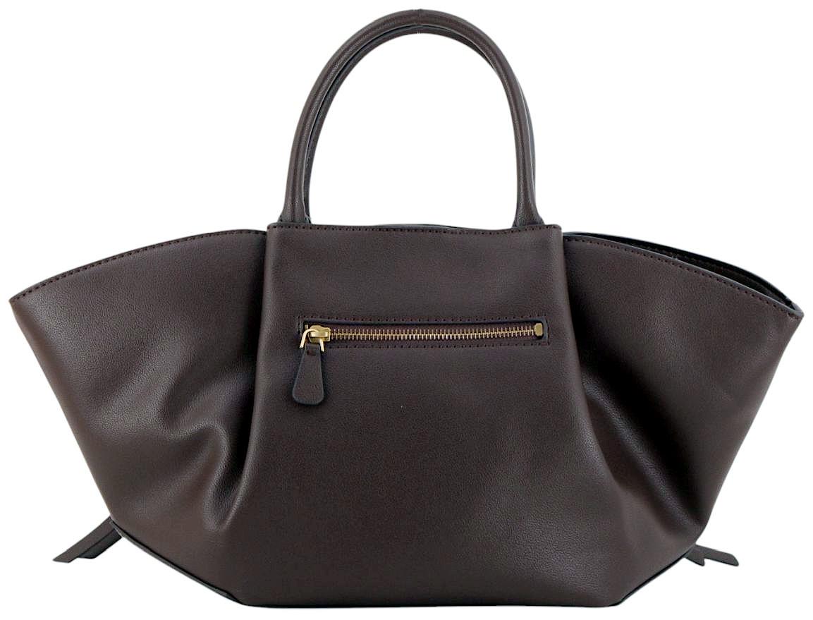 Guess Allegra Kurzgrifftasche Dunkelbraun