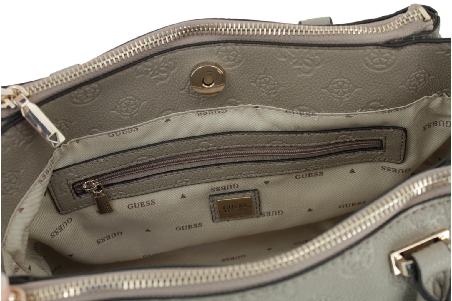 Guess Anise Kurzgrifftasche Schwarz Logoprägung