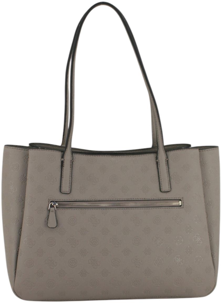 Guess Anise Shoppertasche Laptopfach Schwarz Logoprägung