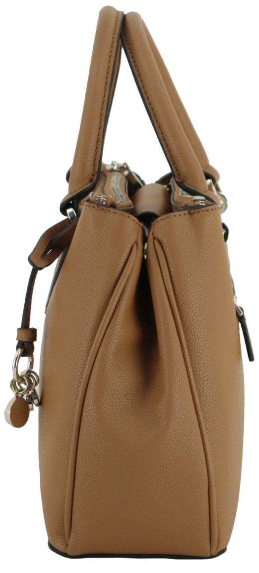Guess Calebra Status Satchel Black bürotaugliche Handtasche schwarz