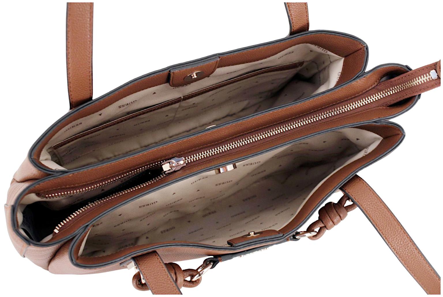 Guess Camelia Henkeltasche Cognac - Braun