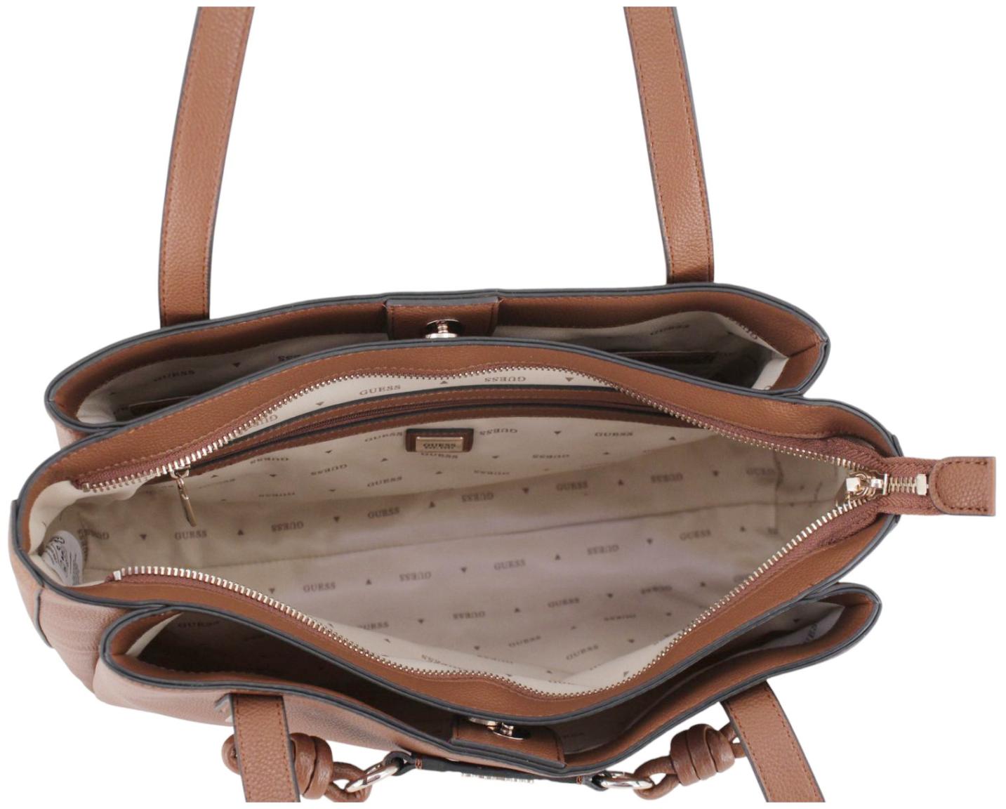 Guess Camelia Henkeltasche Cognac - Braun