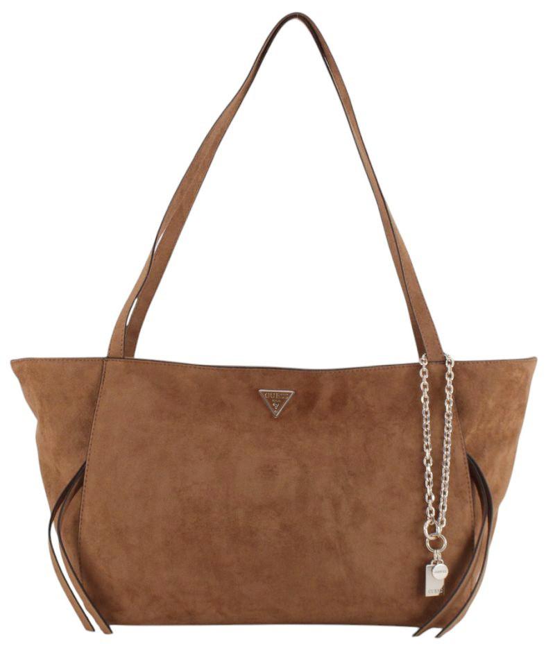 Guess Devon Henkeltasche Dunkelbraun