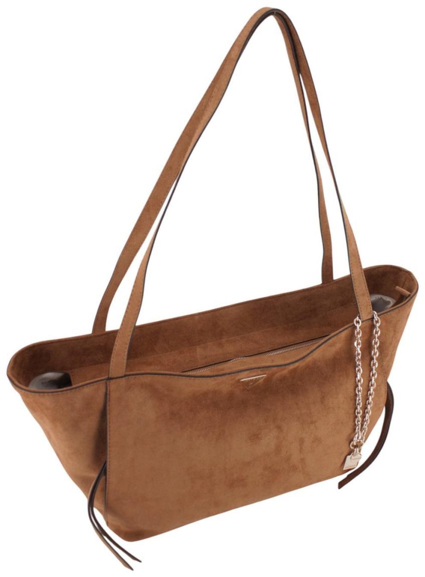 Guess Devon Henkeltasche Dunkelbraun