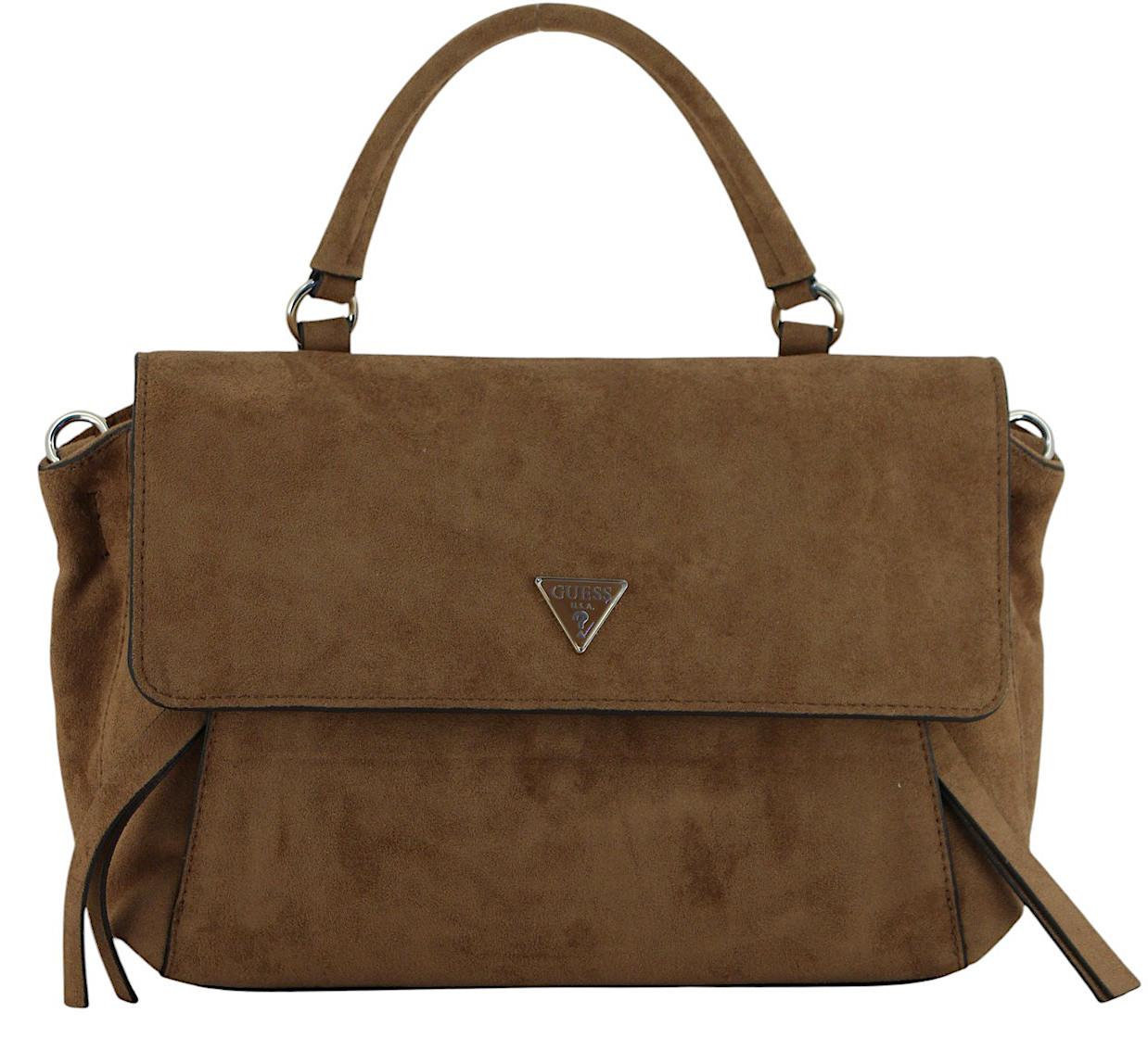 Guess Devon Überschlagtasche Schwarz