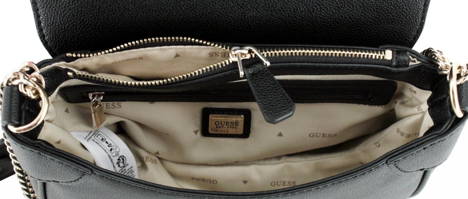 Guess Fedora Überschlagtasche salbeigrün Metallkette