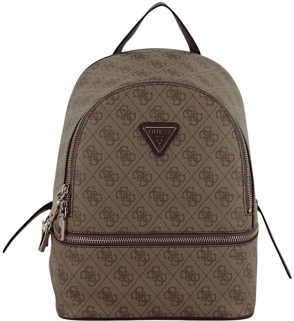Guess Follie Travel Rucksack Coal Logo - Grau