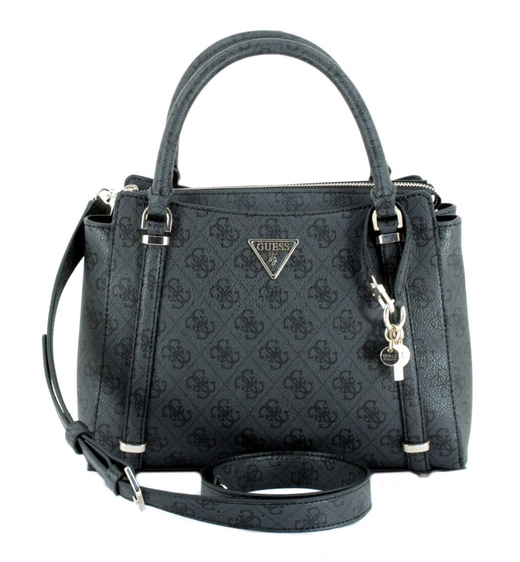 Guess Kurzgrifftasche Eco Frieda Brown Logo