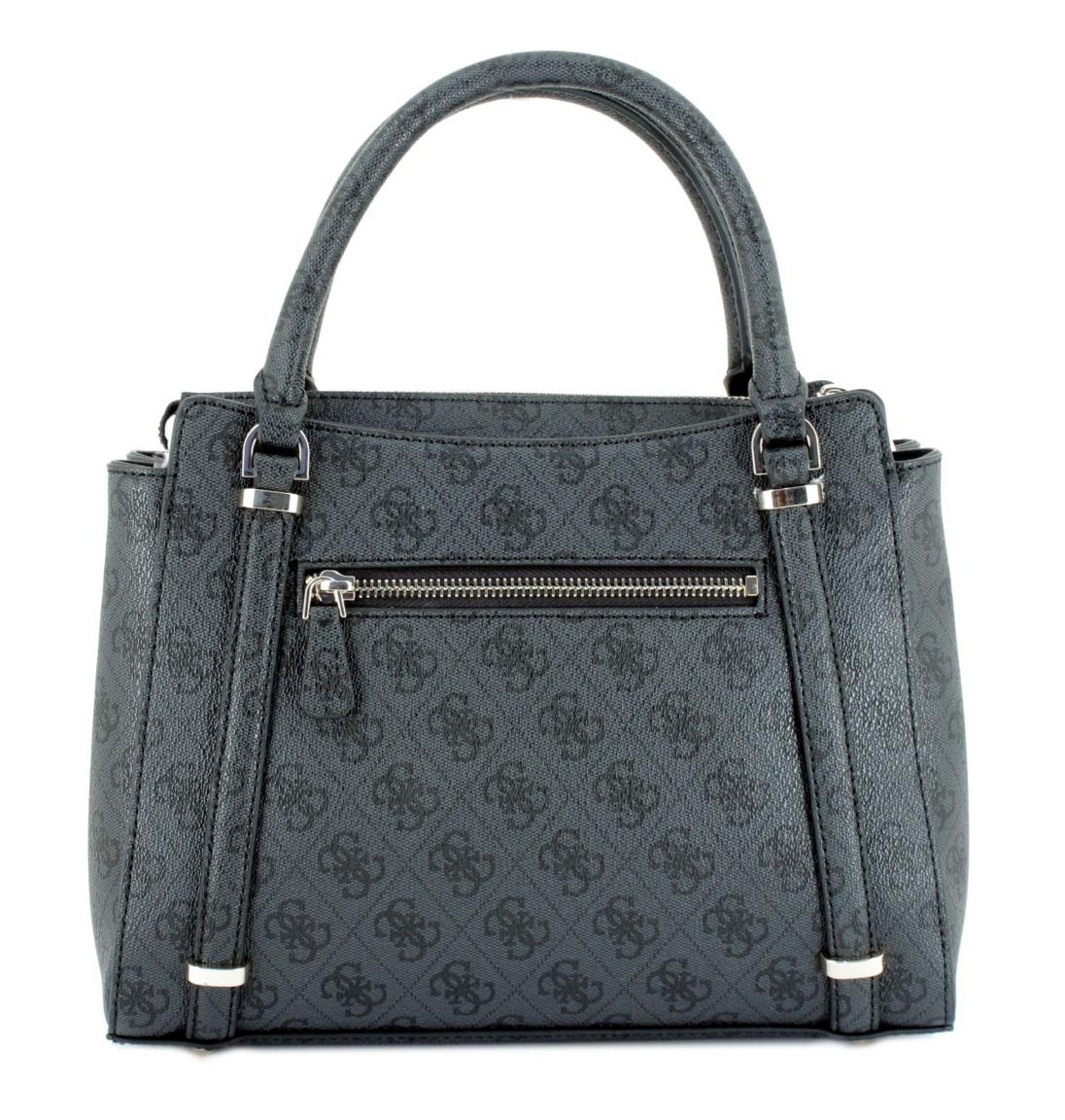 Guess Kurzgrifftasche Eco Frieda Brown Logo