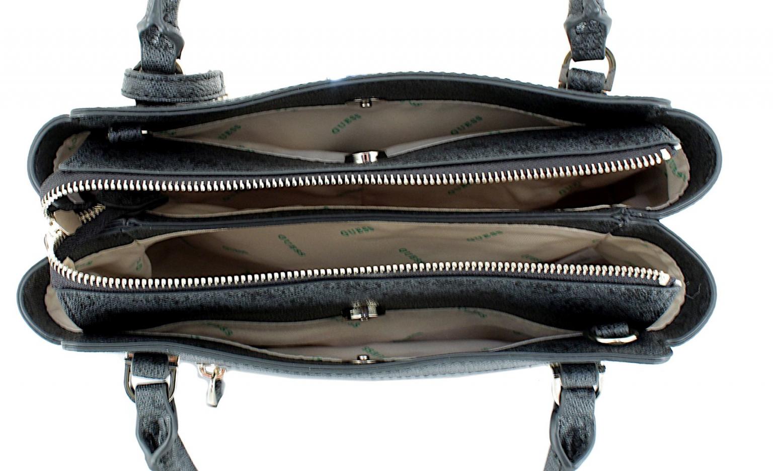 Guess Kurzgrifftasche Eco Frieda Brown Logo
