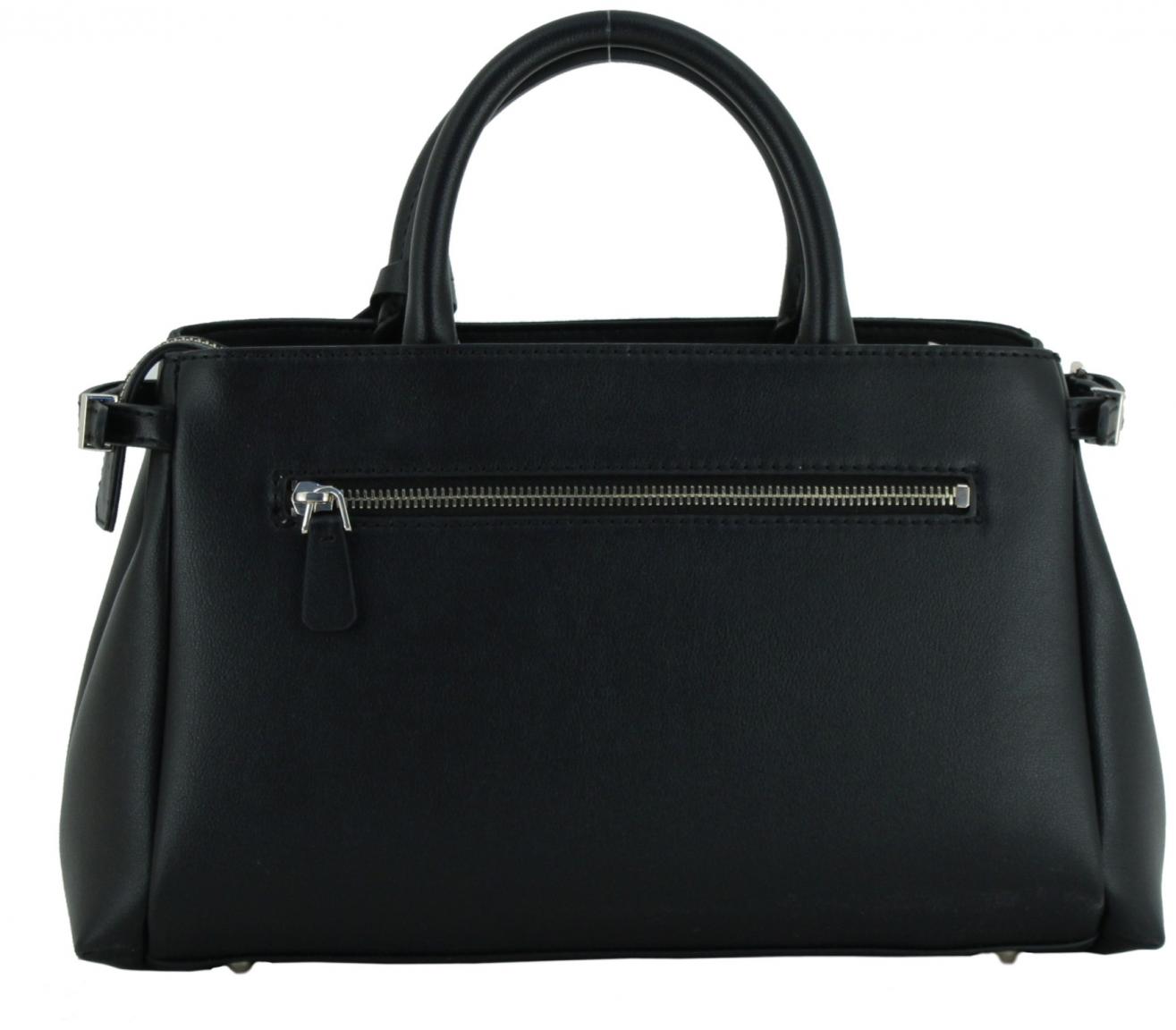 Guess Lefia Luxury Satchel schwarz Henkeltasche