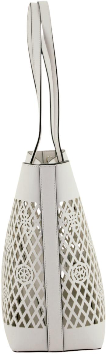 Guess Letty Shopper Stanzmuster Innentasche Schwarz