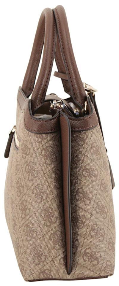 Guess Lindsey Kurzgrifftasche Slate Logo - Graublau