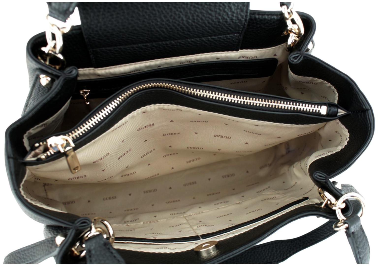 Guess Lorella Henkeltasche Schwarz