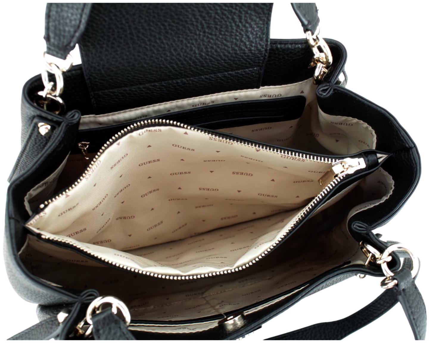 Guess Lorella Henkeltasche Schwarz
