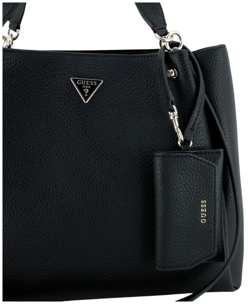 Guess Lorella Henkeltasche Schwarz