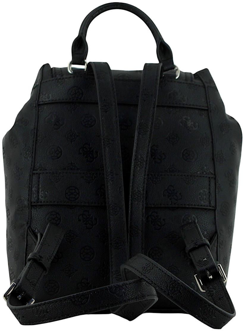 Guess Manhattan II Rucksack Prägung Stone Logo - Beige