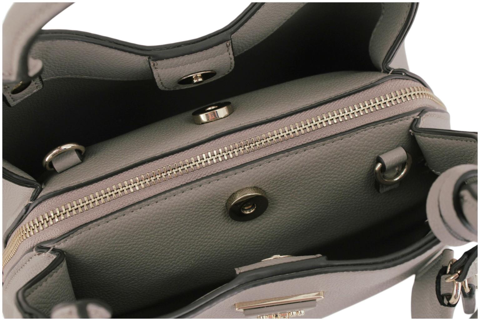 Guess Meridian II Henkeltasche Dark Taupe