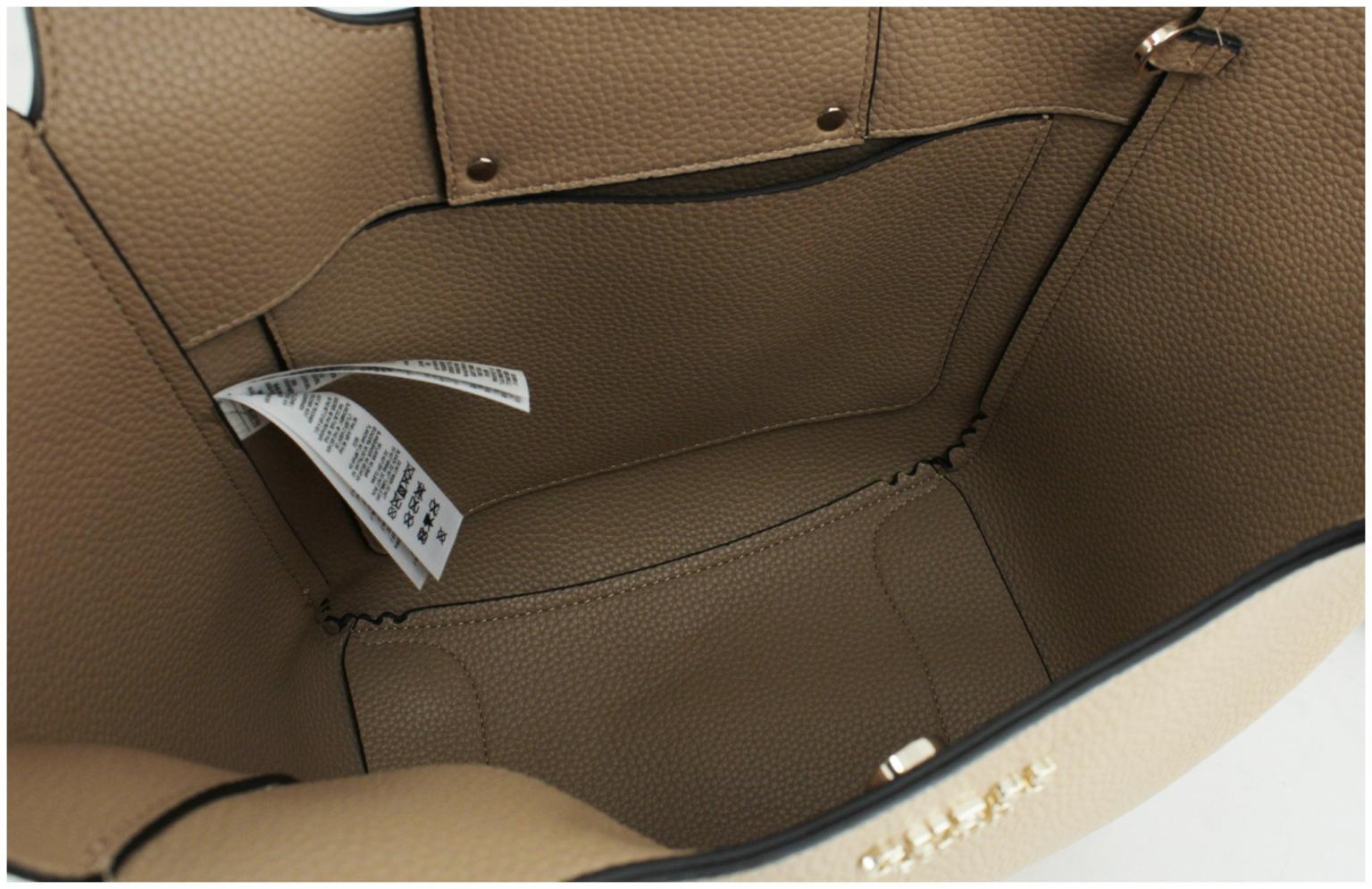 Guess Shopper Helina mit Innentasche hellbraun beige