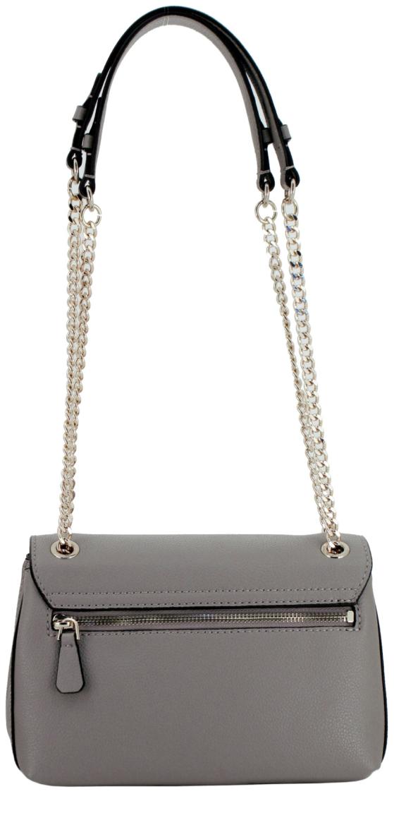 Guess Yesba Convertible Xbody Flap Abendtasche Kettenhenkel schwarz