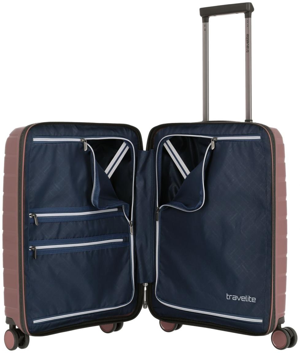 Handgepäck Trolly Travelite mit Vortasche Air Base Lilac Flieder