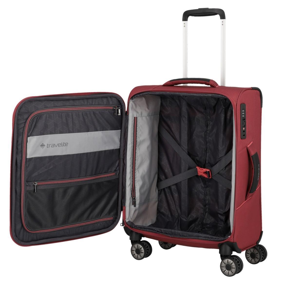 Handgepäckkoffer Travelite Skaii Abendrot 55cm 4-Rad Trolley