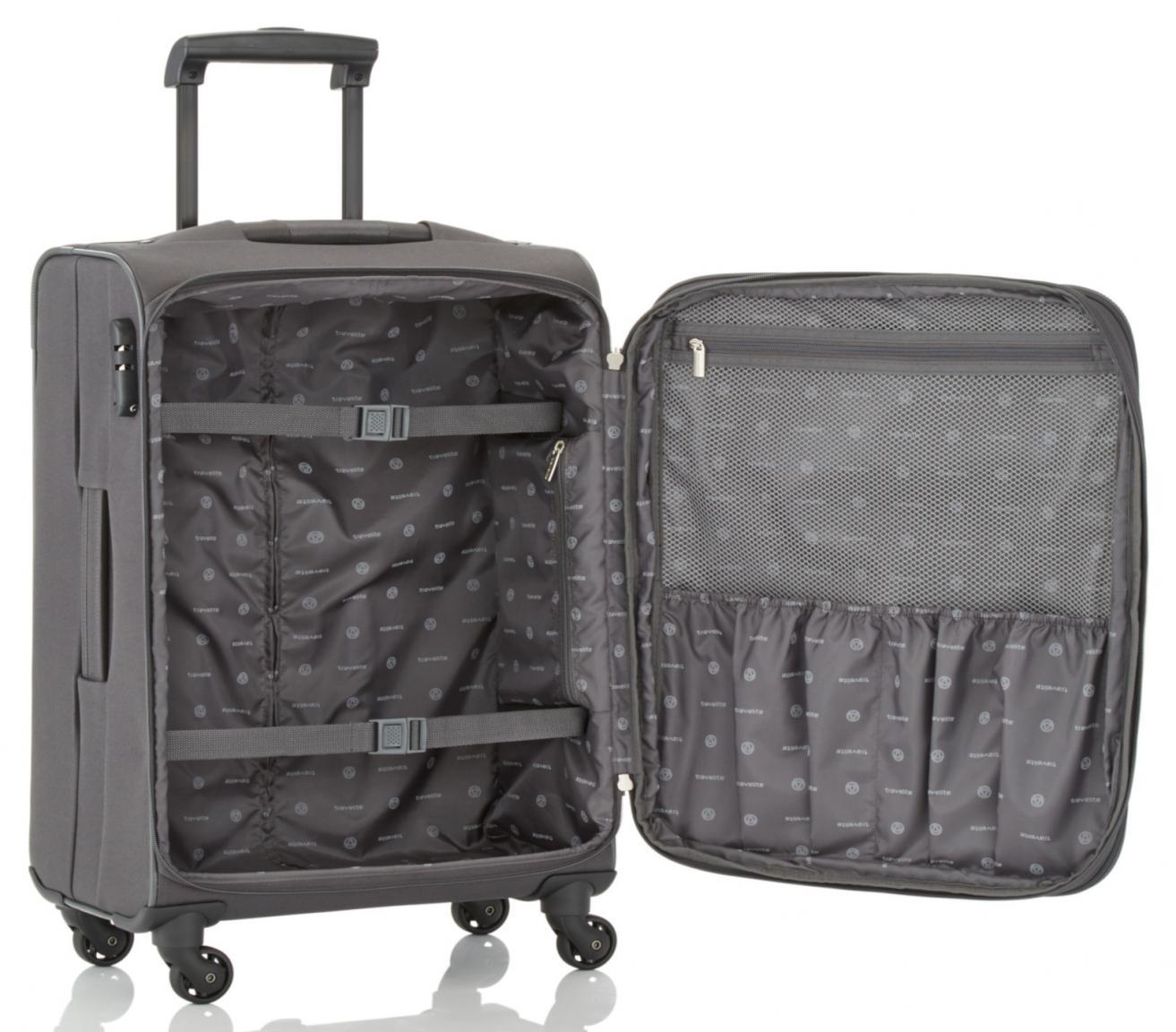 Handgepäckskoffer Skyline Orlando S 54cm grün 4-Rad-Trolley