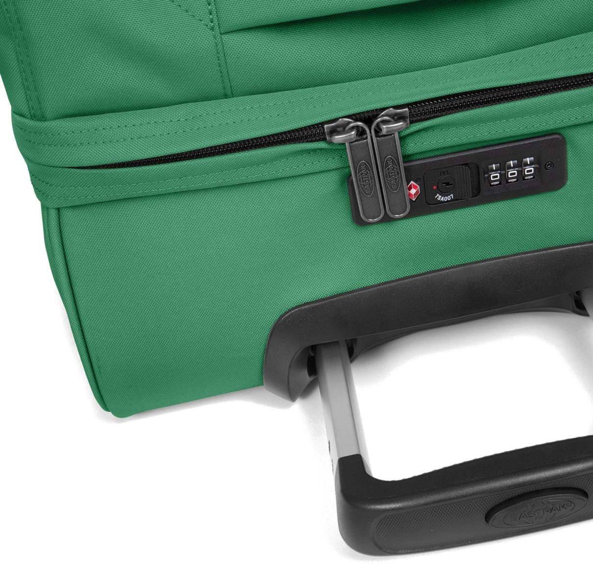 Handgepäckstasche auf 2 Rollen Eastpak Transitr S Grass Green