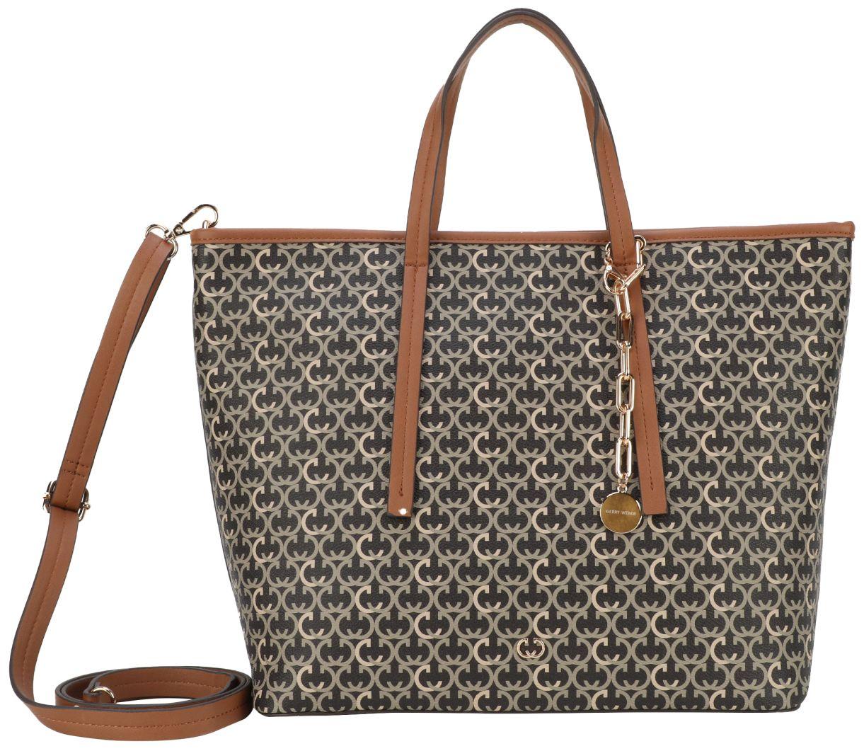 Handtasche LHZ Gerry Weber Logoprint Aeon braun