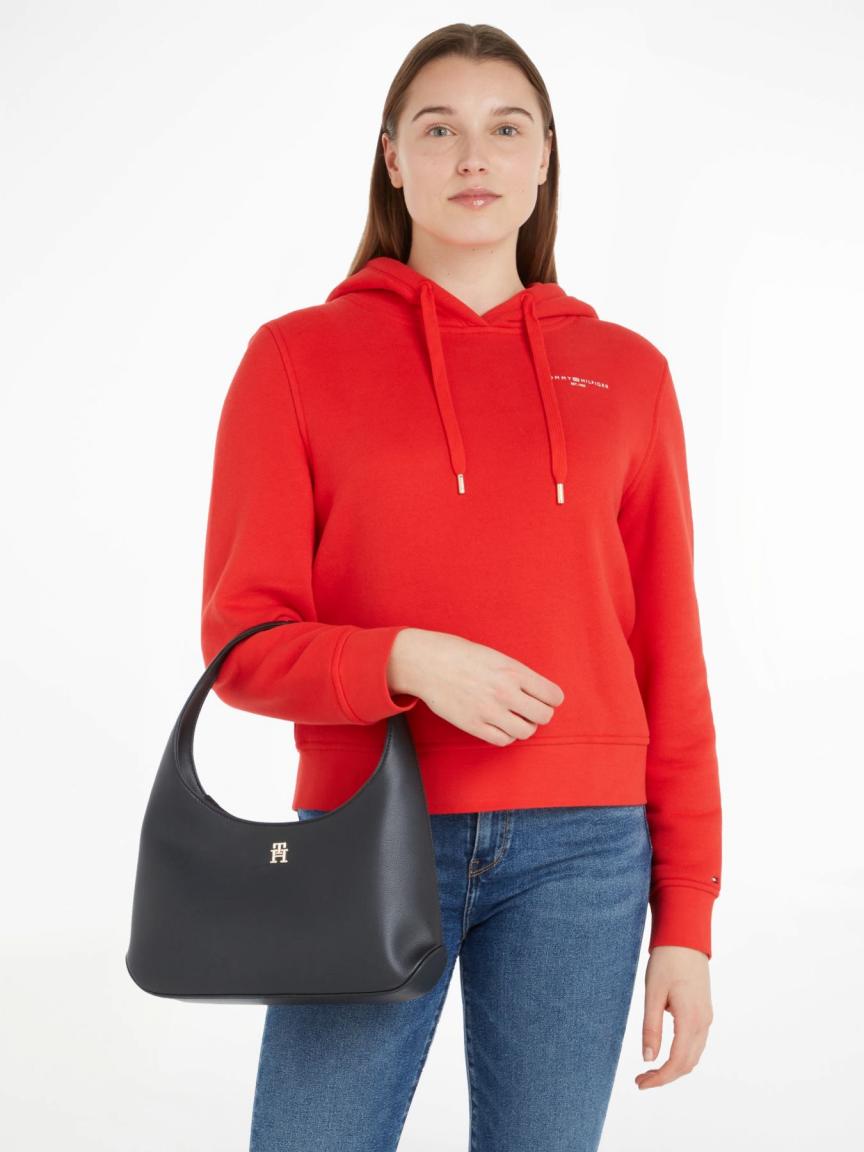 Handtasche Tommy Hilfiger Staple Shoulder Bag schwarz