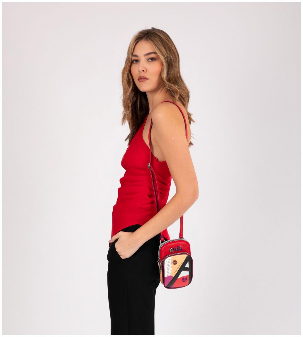Handytasche Colorblock Retro Anekke Hollywood Fashion