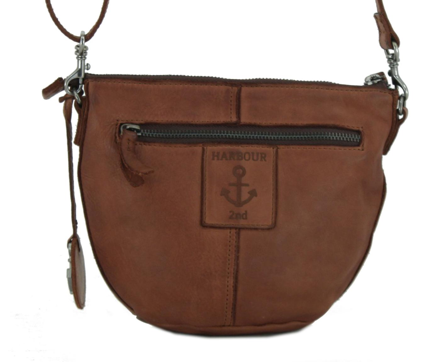 Harbour 2nc Soft Weaving Hailey Cognac Crossbody Bag braun