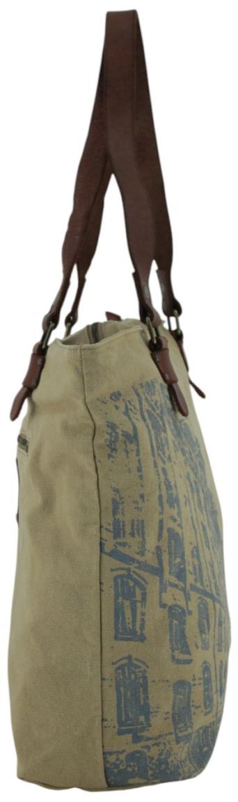 Harbour 2nd Annen Shopper Canvas Denim - Camel