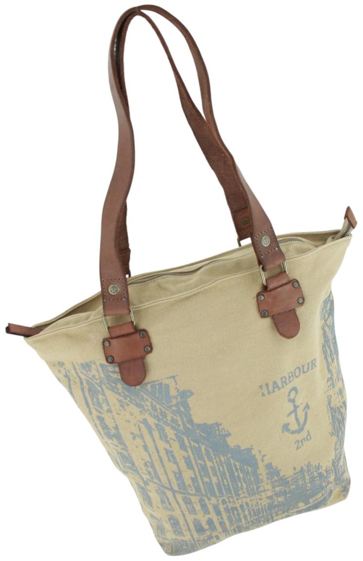 Harbour 2nd Annen Shopper Canvas Denim - Camel