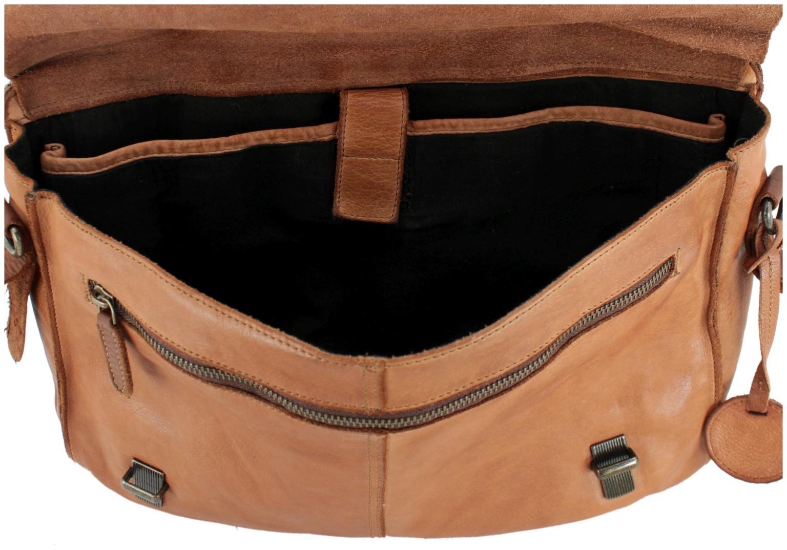 Harbour 2nd Collegetasche Ashotn Urban Poets Cognac braun