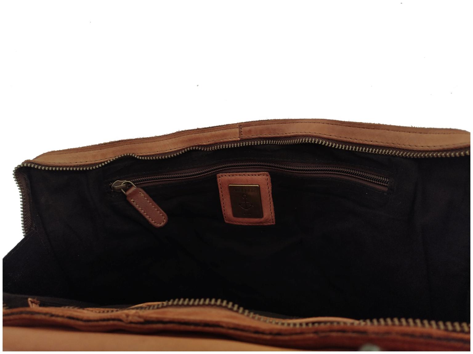 Harbour 2nd Collegetasche Ashotn Urban Poets Cognac braun
