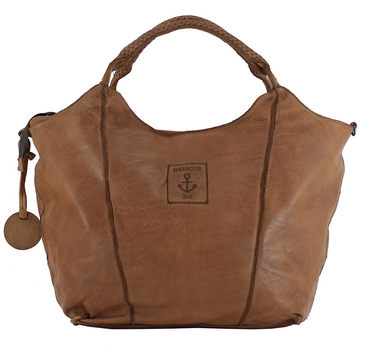 Harbour 2nd Fashion Lights Shoppertasche Venezia cognacbraun Laptop