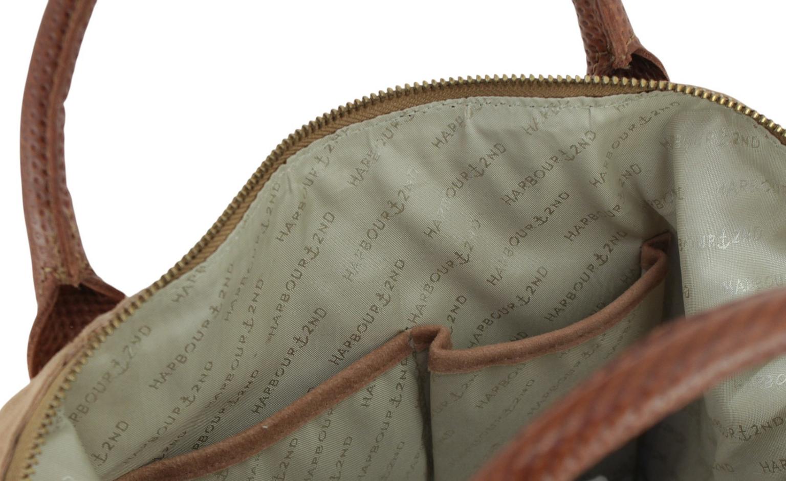Harbour 2nd Lucia M Totebag Nappa Hazelnut - Hellbraun
