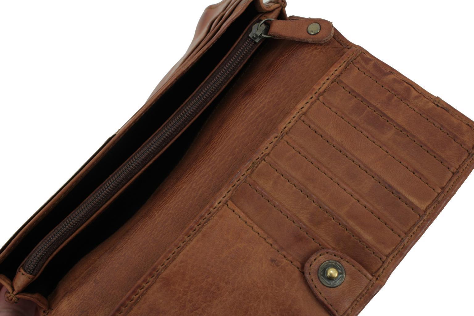 Harbour 2nd Luja Wallet Geldbörse Leder Dusty - Grau