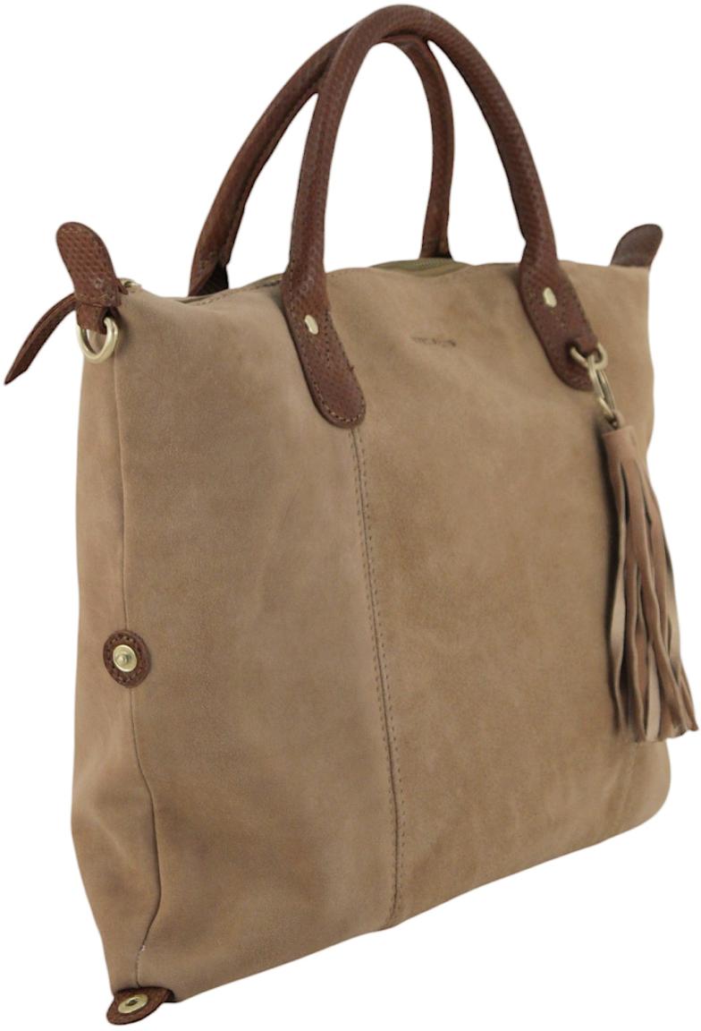 Harbour 2nd Sofia M Totebag Velours - Bordeaux