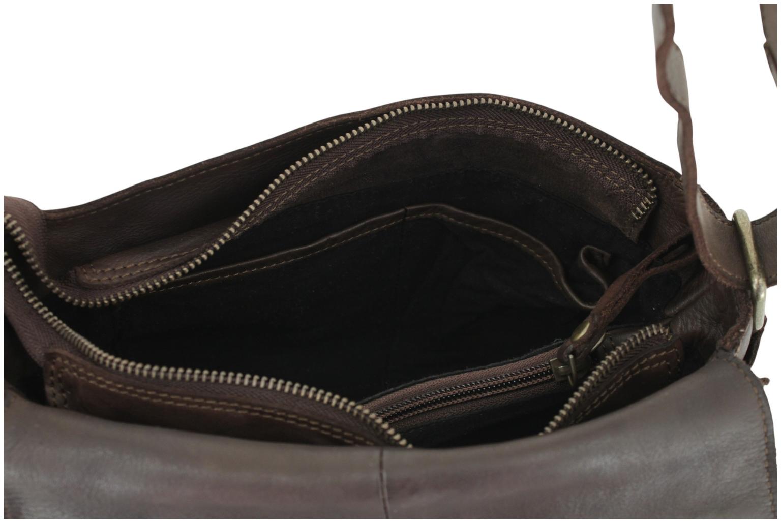 Harbour 2nd Theresia Saddlebag Überschlagtasche Leder - Braun