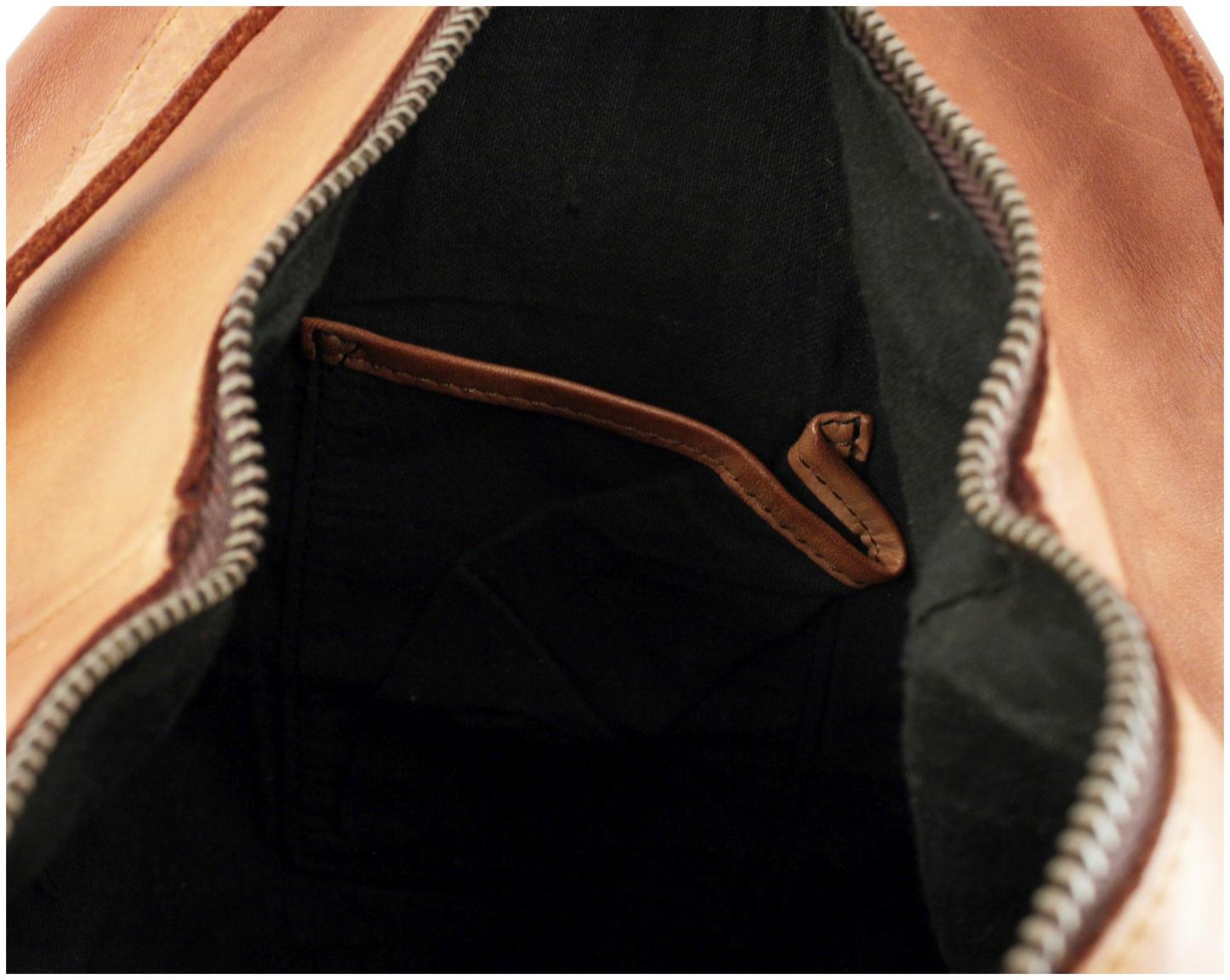 Harbour 2nd Xander Backpack Lederrucksack - Braun