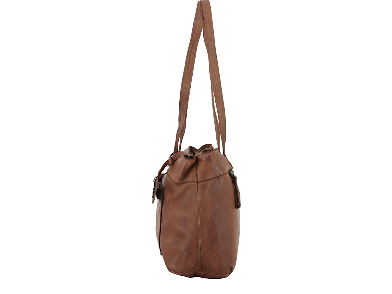 Harbour 2nd Zea 2 Shoppertasche Leder Ash - Schwarz