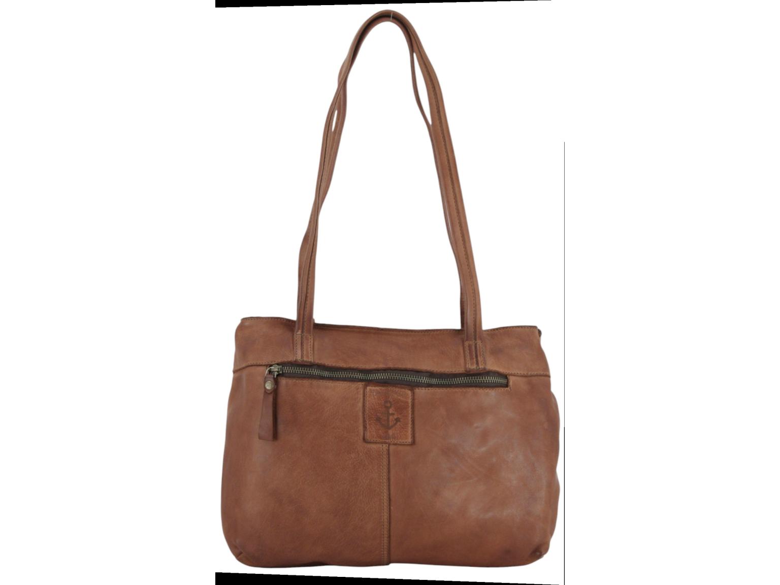 Harbour 2nd Zea 2 Shoppertasche Leder Ash - Schwarz